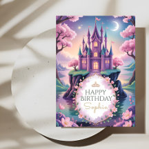 Magical Pink Princess Castle Birthday
