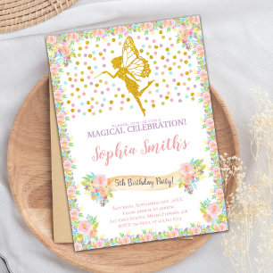 Carte Magical Sparkle Party pour filles