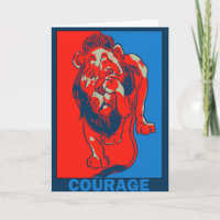 Magicien d'Oz de Denslow : : Courage