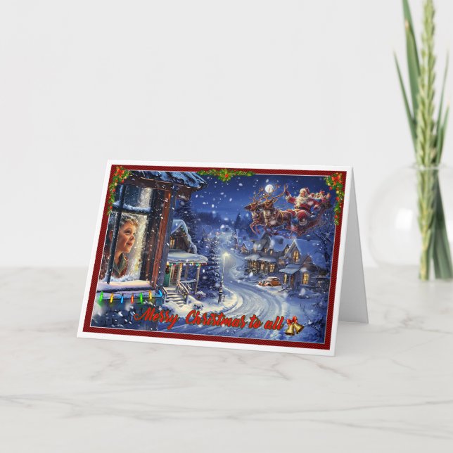 Carte Magie de Noël (Devant)