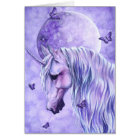 Carte magique éclairée par la lune