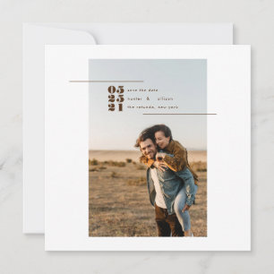 Carte Magnet Enregistrer la date