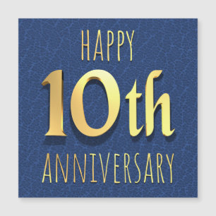 Carte Magnétique 10e anniversaire