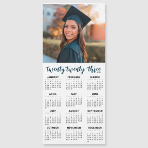 Carte Magnétique 2023 Photo Calendar Magnetic Card   Custom Colors