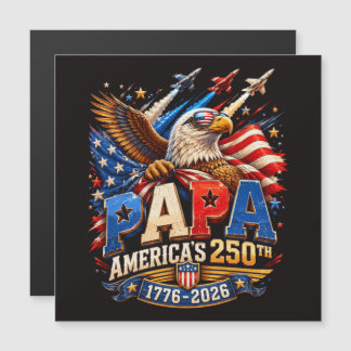 Carte Magnétique Aigle patriotique Jets America 250e