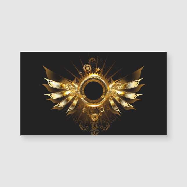 Carte Magnétique Ailes de Steampunk (Devant)