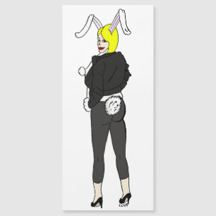 Carte Magnétique aimant bunnygirl