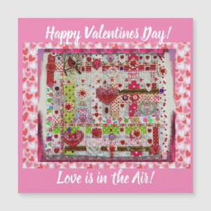 Carte Magnétique Aimant de la Saint-Valentin