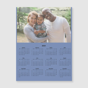 Carte Magnétique Aimant fait sur commande de photo de calendrier de