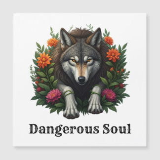 Carte Magnétique Âme dangereuse Wolf