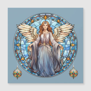 Carte magnétique Angel de Noël
