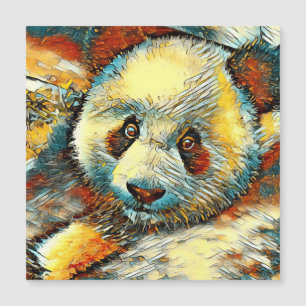 Carte Magnétique AnimalArt_Panda_001
