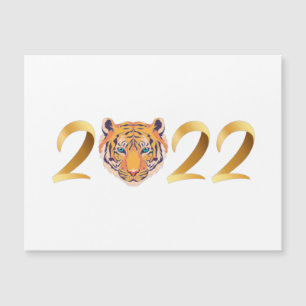 Carte Magnétique Année du Tigre 2022