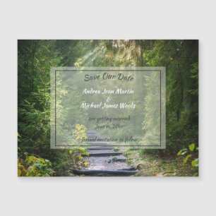 Carte Magnétique Arbres de la forêt de boisland Personnalisé Sauveg