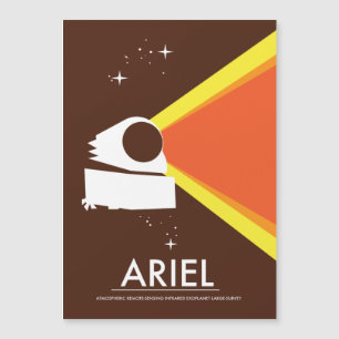 Carte Magnétique AREL Space Art