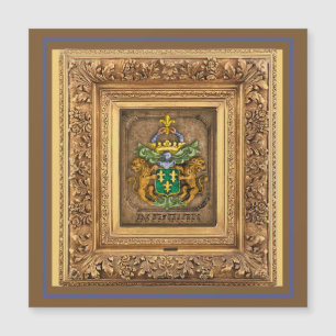 Carte Magnétique Armoiries De La Famille Hollandaise De Westerfield