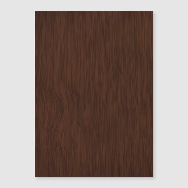 Carte Magnétique Arrière - plan en bois foncé (Devant)