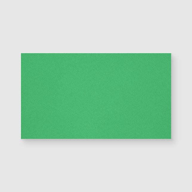 Carte Magnétique Arrière - plan vert tendance (Devant)