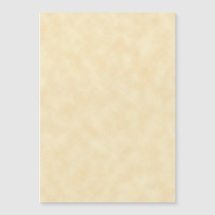 Carte Magnétique Aspect de papier parchemin d'antiquité naturel