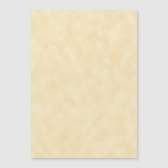 Carte Magnétique Aspect de papier parchemin d'antiquité naturel (Devant)