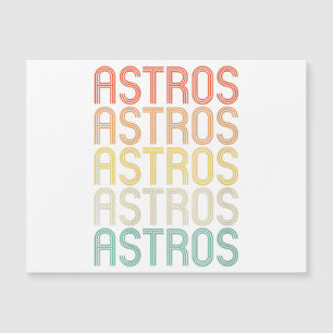 Carte Magnétique Astros féminines