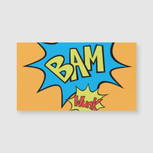 Carte Magnétique Bande dessinée Bam Balloon