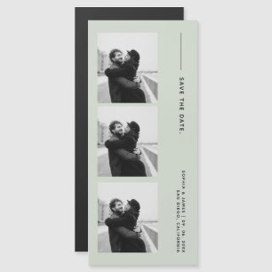 Carte Magnétique Bande Photo Classique Mariage Magnétique Enregistr