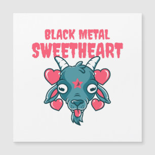 Carte Magnétique Baphomet tête de chèvre mignon