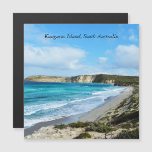 Carte Magnétique "Beauté capturée : Littoral Iconique Kangaroo Isla
