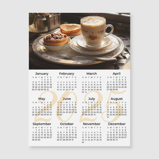 Carte Magnétique Belle confiserie. 2025 (Devant)