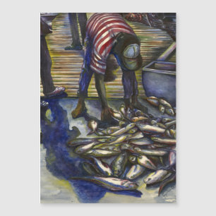 Carte Magnétique Bénédictions de samedi, Harbour Island, Bahamas