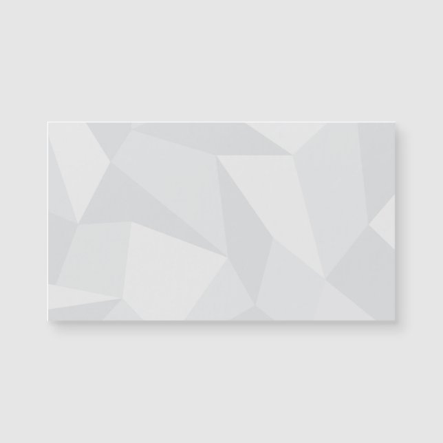 Carte Magnétique Blanc, simple, moderne, urbain, cool, motif tendan (Devant)