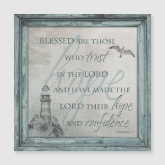 Carte Magnétique Blessed sont ceux qui font confiance dans le