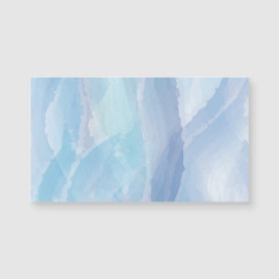 Carte Magnétique Bleu, abstrait, cool couleur de l'eau brosse art