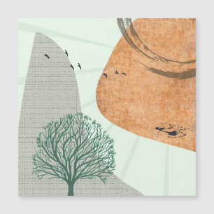 Carte Magnétique Boho