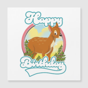 Carte Magnétique Bon logo d'anniversaire