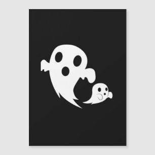 Carte Magnétique Boo Blanc 