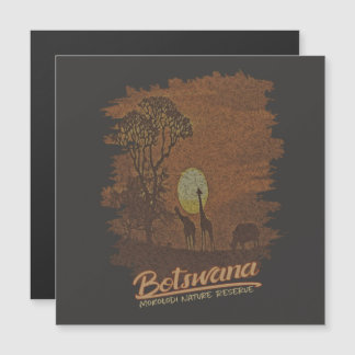 Carte Magnétique Botswana Nature