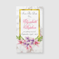 Bouquet floral sur le Marbre blanc Enregistrer la 