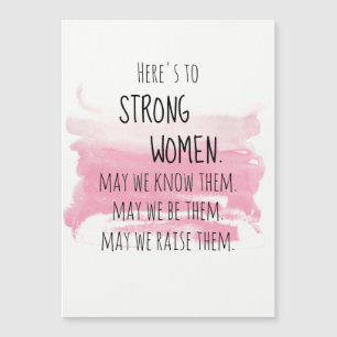 Carte Magnétique Brosse rose Brousse Broussailler Forte Femmes Enco