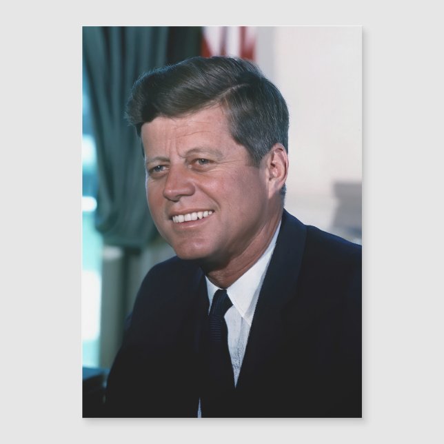 Carte Magnétique Bureau ovale du président John F. Kennedy (Devant)