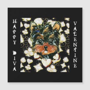 CARTE MAGNÉTIQUE CACA BRILLANT