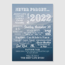 Cadeau Baptême JW personnalisable - Circuit Assemb