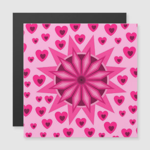 Carte Magnétique Cadeau de Saint-Valentin, fête d'anniversaire avec