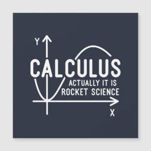 Carte Magnétique Calculer en fait ses Rocket Science Funny Math