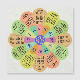 Carte Magnétique Calendrier 2022 (Voir la description pour la nouve