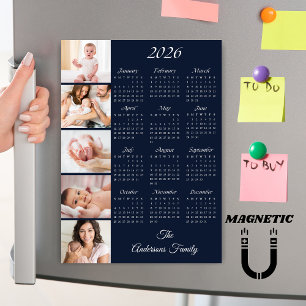 Carte Magnétique Calendrier magnétique personnalisé avec collage de