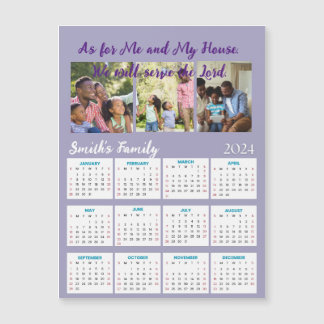 carte magnétique calendrier photos famille
