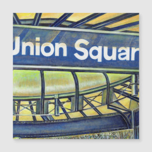 Carte Magnétique Carré syndical