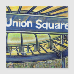 Carte Magnétique Carré syndical